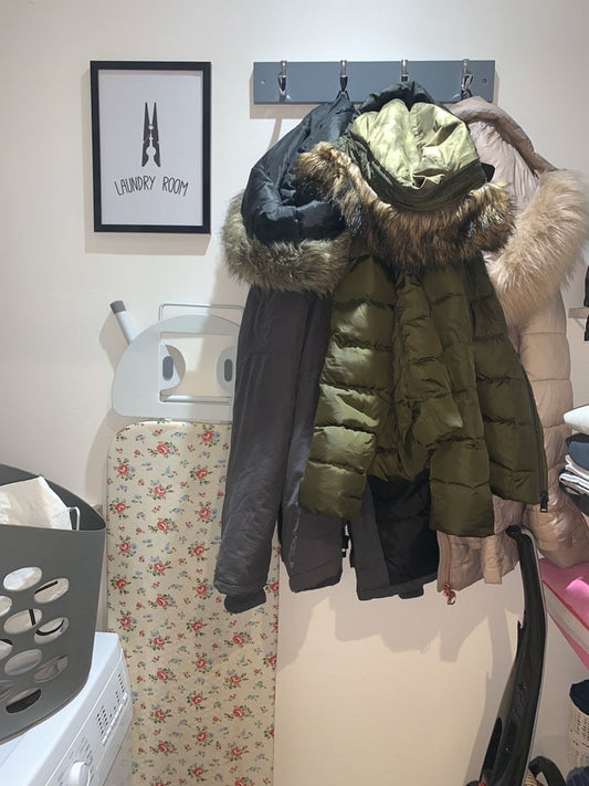 Laundry Room Peg Simple Wall Decor Print-1